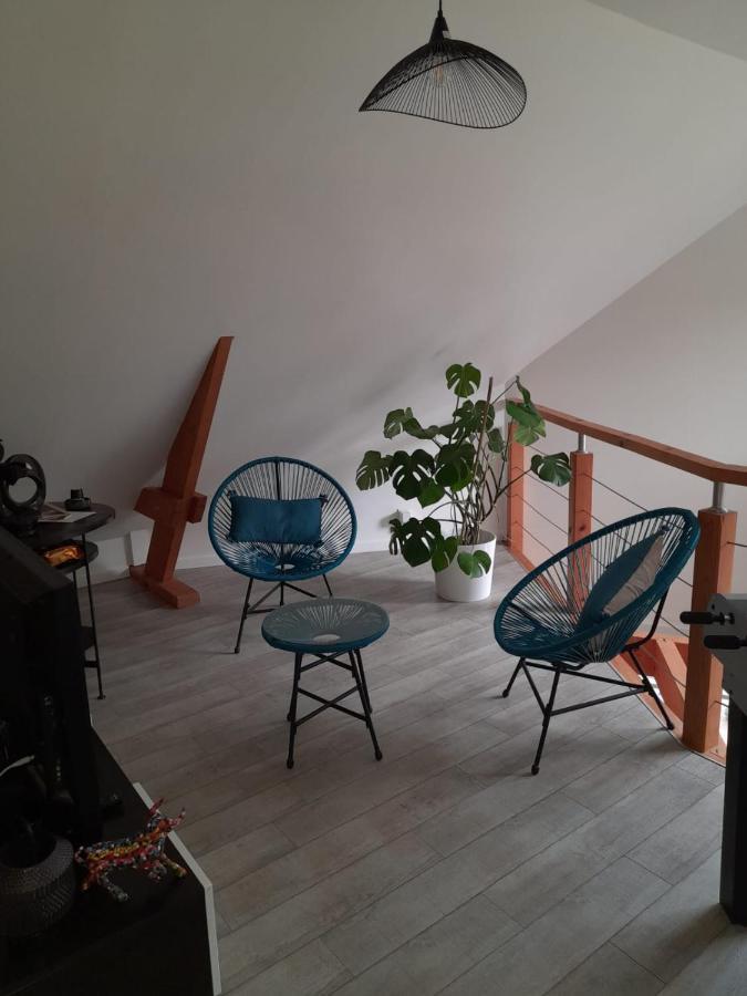Chambre Dans Un Ecrin De Verdure Angrie Kültér fotó